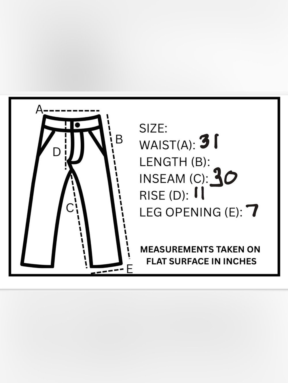 đĽ Like New Madewell Mid-Rise Stovepipe Jeans â Indigo Wash | Size 31 - Picture 10 of 10